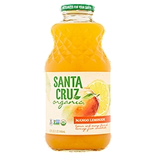 Santa Cruz Organic Mango, Lemonade, 32 Ounce