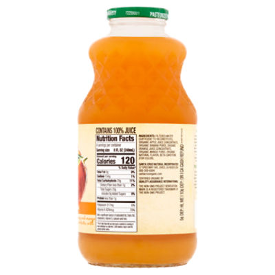 Santa Cruz Organic Orange Mango Juice 32 fl oz Fairway