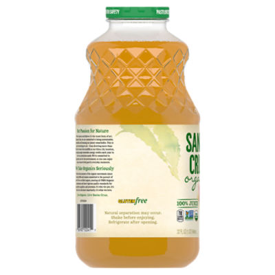 Santa Cruz Organic Apple Juice 32 fl oz Fairway