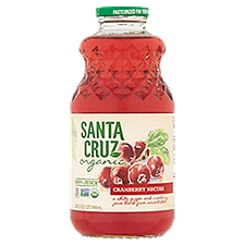 Santa Cruz Flavored Beverage - Cranberry Nectar, 32 Ounce