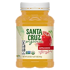 Santa Cruz Organic Apple Sauce, 23 oz