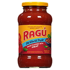 Ragú Old World Style Sauce Flavored with Meat, 23.9 oz