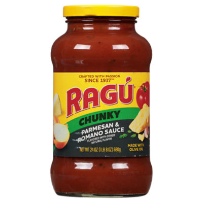 Ragú Chunky Parmesan & Romano Sauce, 24 oz