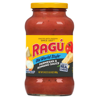 Ragú Old World Style Parmesan & Romano Sauce, 24 oz, 24 Ounce