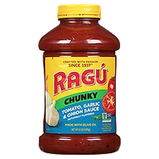Ragú Chunky Tomato, Garlic & Onion, Sauce, 66 Ounce