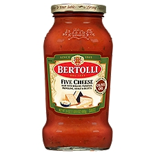 Bertolli Five Cheese with Romano & Parmesan Cheeses, Sauce, 24 Ounce