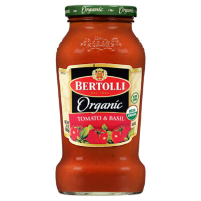 Bertolli Organic Tomato & Basil Sauce, 24 oz