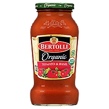 Bertolli Organic Tomato & Basil Sauce, 24 oz