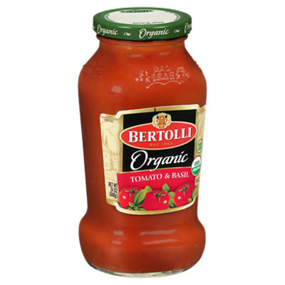Bertolli Organic Tomato & Basil Sauce, 24 oz