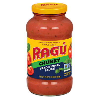 Ragú Chunky Traditional Sauce, 24 oz
