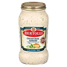 Bertolli Creamy Basil Alfredo Sauce, 15 oz, 15 Ounce