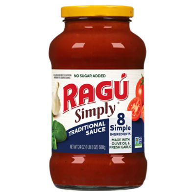 Ragú Simply Traditional Sauce, 24 oz The Fresh Grocer