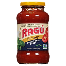 Ragú Simply Traditional Sauce, 24 oz