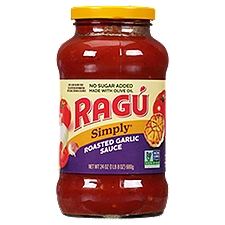 Ragú Simply Roasted Garlic, Pasta Sauce, 24 Ounce
