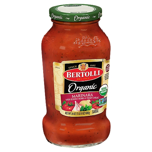 Bertolli Organic Marinara Sauce, 24 oz