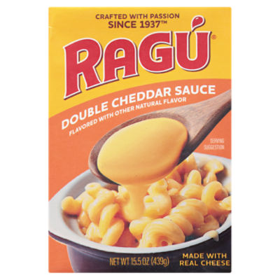 Ragú Double Cheddar Sauce, 15.5 oz, 15.5 Ounce