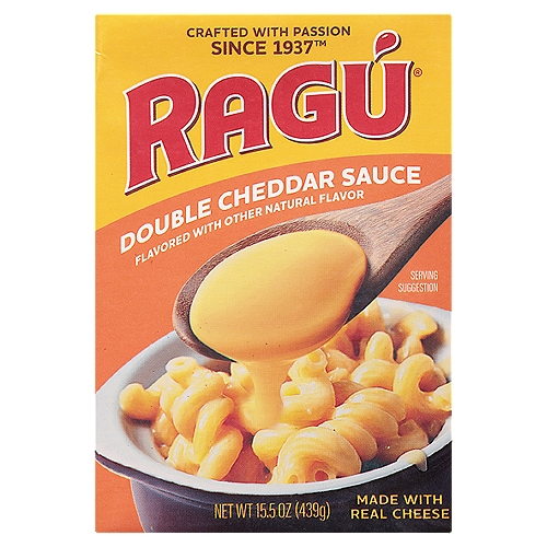 Ragú Double Cheddar Sauce, 15.5 oz