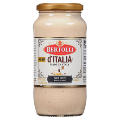 Bertolli d'Italia Cacio E Pepe Sauce, 16.9 oz, 16.9 Ounce