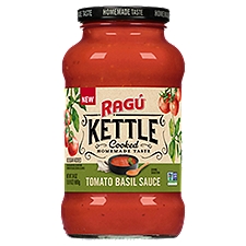 Ragù Kettle Cooked Tomato Basil Sauce, 24 oz