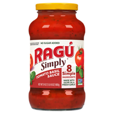 Ragú Simply Tomato Basil Sauce, 24 oz