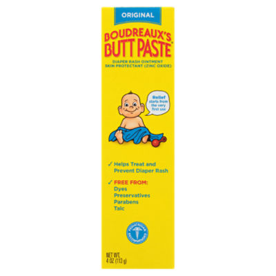 BOUDREAUX'S Butt Paste Original Diaper Rash Ointment, 4 oz ShopRite