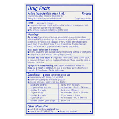 Cough Relief Orange Flavored Liquid