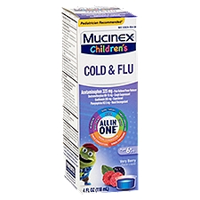 Mucinex Cough Liguid, 4 Fluid ounce
