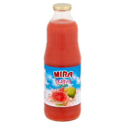 Mira Premium Tropical Guava Nectar, 33.8 fl oz, 33.8 Fluid ounce