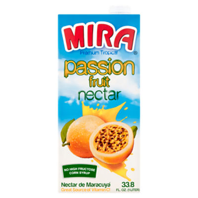 Mira Premium Tropical Passion Fruit Nectar, 33.8 fl oz