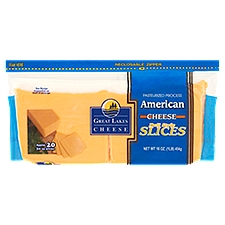 Great Lakes Cheese Deli Style Slices American Cheese, 16 oz, 16 Ounce