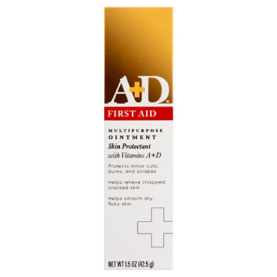 A+D First Aid Skin Protectant Multipurpose Ointment, 1.5 oz