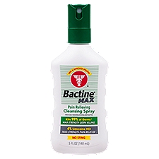 Bactine Pain Relieving Max, Cleansing Spray, 5 Fluid ounce