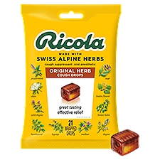 Ricola Original Herb Cough Drops, 21 count