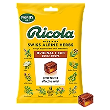 Ricola The Original Natural Herb Cough Drops Family Pack, 50 count