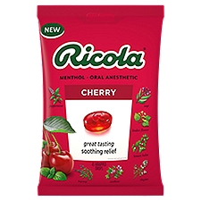 Ricola Cherry Drops, 45 count, 45 Each
