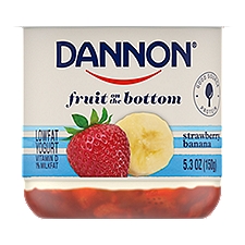Dannon Yogurt - 7 Benefits Strawberry Banana, 5.3 Ounce