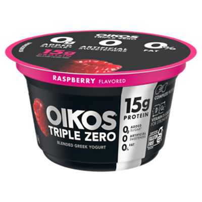 Dannon Oikos Triple Zero Cherry Greek Yogurt, 5.3 Oz.