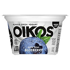 Oikos Loaded with Real Blueberry Blended Greek Nonfat Yogurt, 5.3 oz
