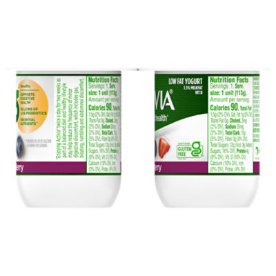 Activia low-fat yoghurt with mixed berries flavor 120g