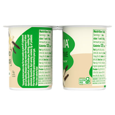 Activia Proactive Vanilla Low Fat Yogurt, 5.3 oz, 4 count