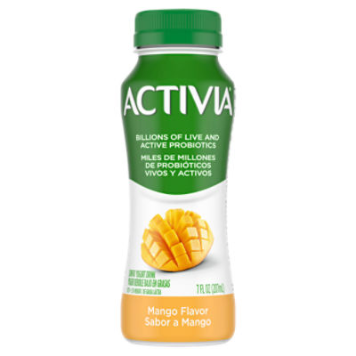 Activia Probiotic Mango Dairy Drink, 7 Oz.