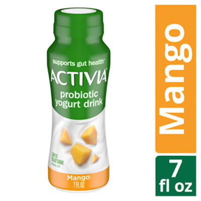 Activia Mango Probiotic Lowfat Yogurt Drink, Probiotic Yogurt Drink, 7 FL ounce