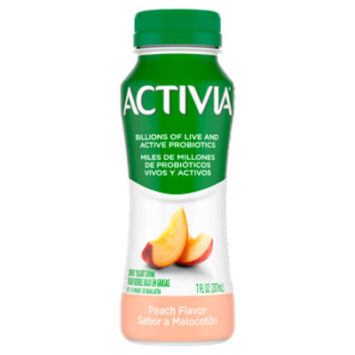Activia Probiotic Peach Dairy Drink, 7 Oz., 207 Millilitre