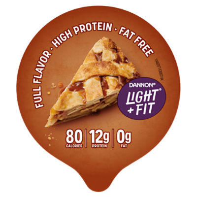 Light + Fit Nonfat Gluten-Free Caramel Apple Pie Greek Yogurt, 5.3 Oz.