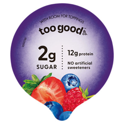 Too Good & Co. Mixed Berry Blended Yogurt-Cultured Ultra-Filtered