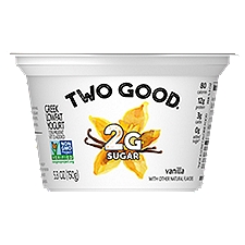 Two Good Vanilla Greek Lowfat Yogurt, 5.3 oz