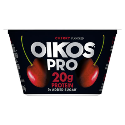 Oikos Pro Cherry Flavored YogurtCultured UltraFiltered Milk, 5.3 oz