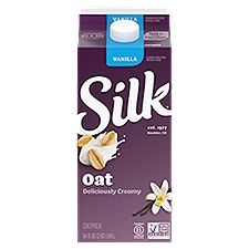 Silk Vanilla Oatmilk, 64 fl oz, 64 Ounce