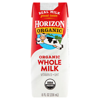 Horizon Organic Whole Milk, 8 fl oz