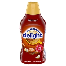 International Delight Hazelnut, Coffee Creamer, 0.5 Gallon